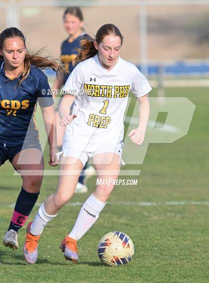Thumbnail 1 in North Phoenix Preparatory Academy @ Phoenix Country Day (AIA 2A Round 1 Playoff) photogallery.