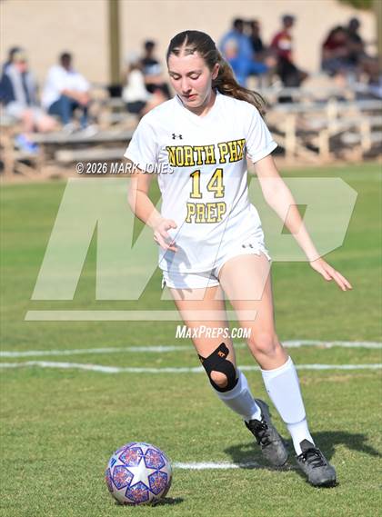 Thumbnail 3 in North Phoenix Preparatory Academy @ Phoenix Country Day (AIA 2A Round 1 Playoff) photogallery.
