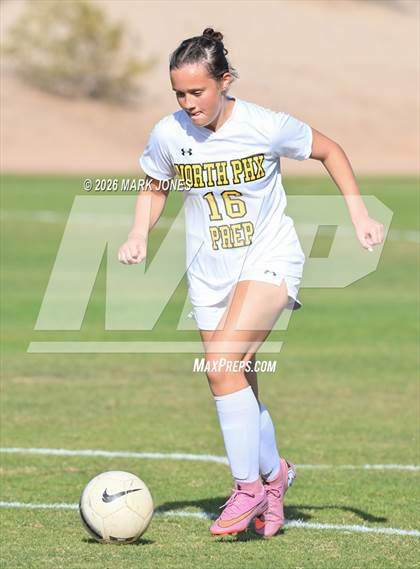 Thumbnail 3 in North Phoenix Preparatory Academy @ Phoenix Country Day (AIA 2A Round 1 Playoff) photogallery.