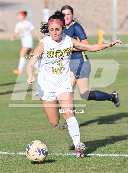 Thumbnail 1 in North Phoenix Preparatory Academy @ Phoenix Country Day (AIA 2A Round 1 Playoff) photogallery.