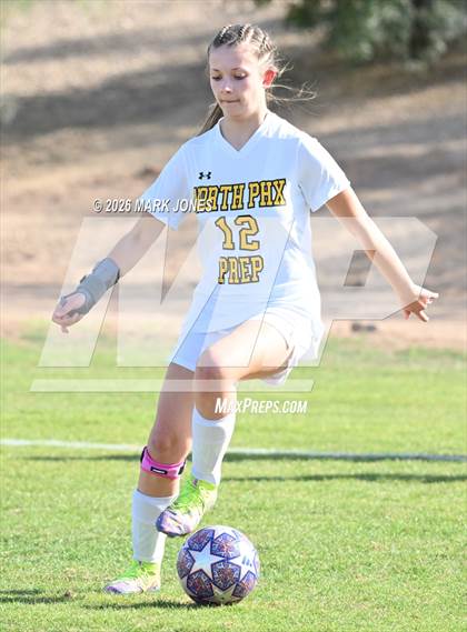 Thumbnail 1 in North Phoenix Preparatory Academy @ Phoenix Country Day (AIA 2A Round 1 Playoff) photogallery.