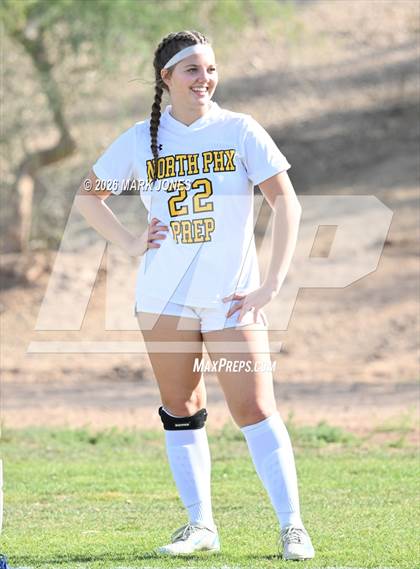 Thumbnail 2 in North Phoenix Preparatory Academy @ Phoenix Country Day (AIA 2A Round 1 Playoff) photogallery.