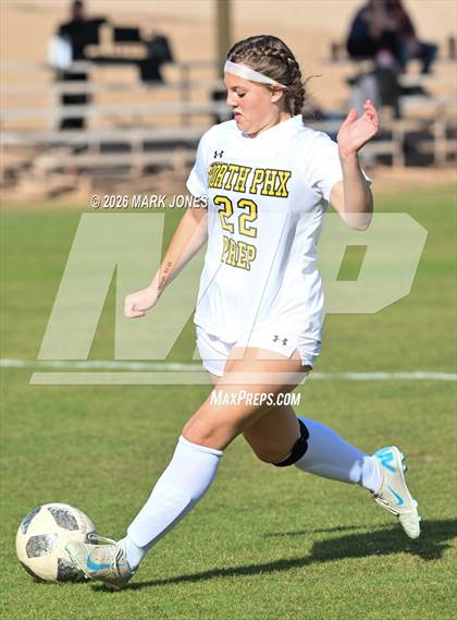Thumbnail 2 in North Phoenix Preparatory Academy @ Phoenix Country Day (AIA 2A Round 1 Playoff) photogallery.
