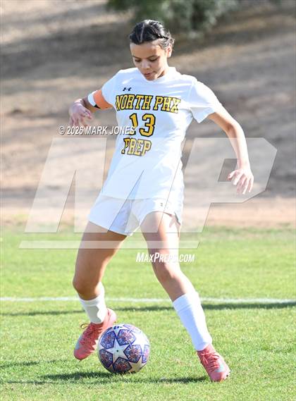 Thumbnail 3 in North Phoenix Preparatory Academy @ Phoenix Country Day (AIA 2A Round 1 Playoff) photogallery.