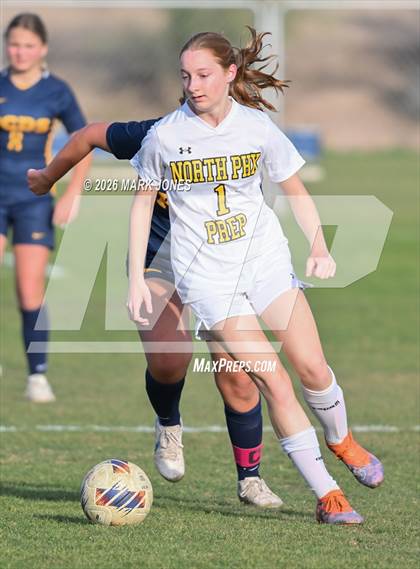 Thumbnail 2 in North Phoenix Preparatory Academy @ Phoenix Country Day (AIA 2A Round 1 Playoff) photogallery.