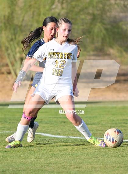 Thumbnail 1 in North Phoenix Preparatory Academy @ Phoenix Country Day (AIA 2A Round 1 Playoff) photogallery.