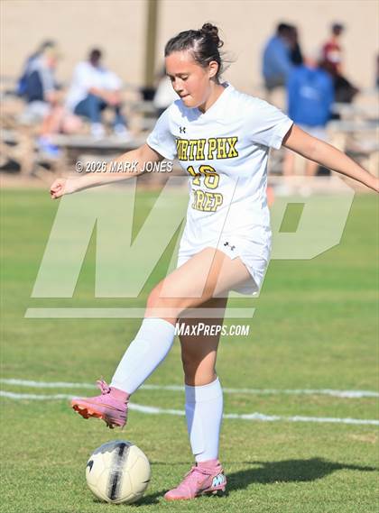 Thumbnail 2 in North Phoenix Preparatory Academy @ Phoenix Country Day (AIA 2A Round 1 Playoff) photogallery.