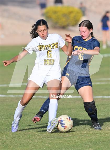 Thumbnail 1 in North Phoenix Preparatory Academy @ Phoenix Country Day (AIA 2A Round 1 Playoff) photogallery.