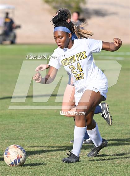 Thumbnail 1 in North Phoenix Preparatory Academy @ Phoenix Country Day (AIA 2A Round 1 Playoff) photogallery.
