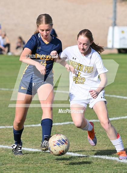 Thumbnail 1 in North Phoenix Preparatory Academy @ Phoenix Country Day (AIA 2A Round 1 Playoff) photogallery.