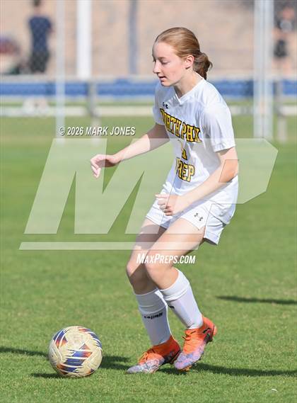 Thumbnail 2 in North Phoenix Preparatory Academy @ Phoenix Country Day (AIA 2A Round 1 Playoff) photogallery.
