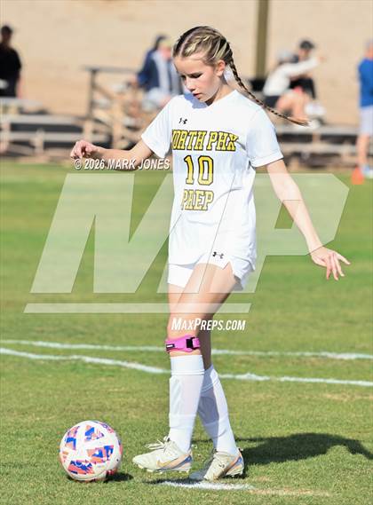 Thumbnail 2 in North Phoenix Preparatory Academy @ Phoenix Country Day (AIA 2A Round 1 Playoff) photogallery.