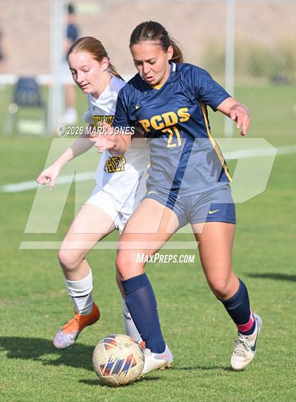 Thumbnail 2 in North Phoenix Preparatory Academy @ Phoenix Country Day (AIA 2A Round 1 Playoff) photogallery.