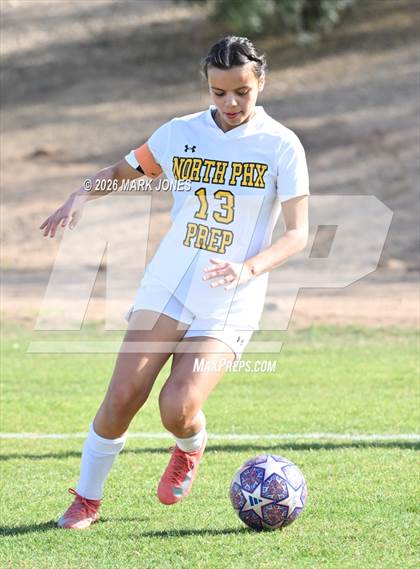 Thumbnail 2 in North Phoenix Preparatory Academy @ Phoenix Country Day (AIA 2A Round 1 Playoff) photogallery.