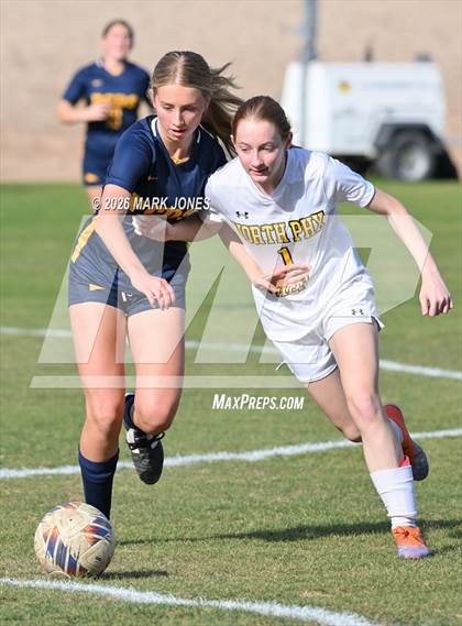 Thumbnail 2 in North Phoenix Preparatory Academy @ Phoenix Country Day (AIA 2A Round 1 Playoff) photogallery.