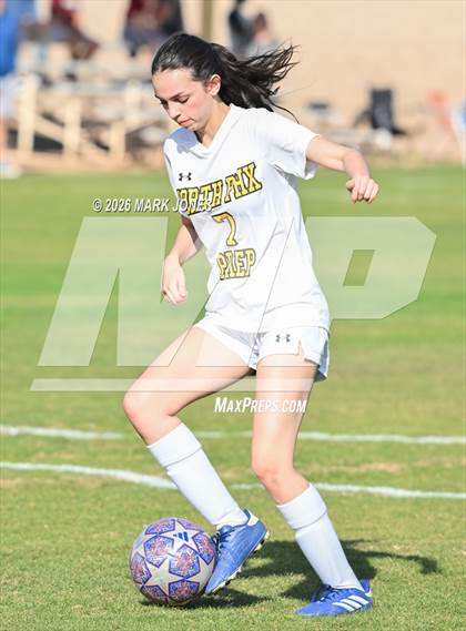 Thumbnail 2 in North Phoenix Preparatory Academy @ Phoenix Country Day (AIA 2A Round 1 Playoff) photogallery.