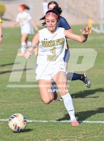 Thumbnail 2 in North Phoenix Preparatory Academy @ Phoenix Country Day (AIA 2A Round 1 Playoff) photogallery.