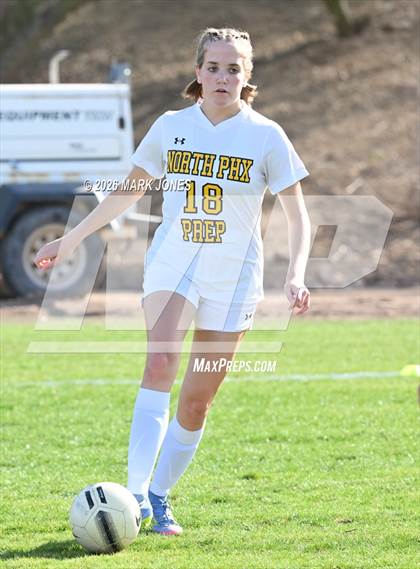 Thumbnail 2 in North Phoenix Preparatory Academy @ Phoenix Country Day (AIA 2A Round 1 Playoff) photogallery.