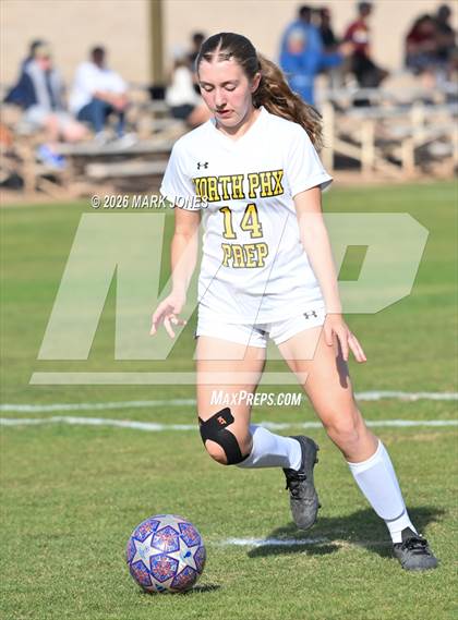 Thumbnail 1 in North Phoenix Preparatory Academy @ Phoenix Country Day (AIA 2A Round 1 Playoff) photogallery.