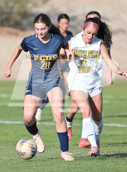 Thumbnail 3 in North Phoenix Preparatory Academy @ Phoenix Country Day (AIA 2A Round 1 Playoff) photogallery.