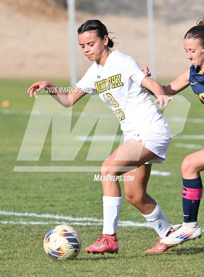 Thumbnail 3 in North Phoenix Preparatory Academy @ Phoenix Country Day (AIA 2A Round 1 Playoff) photogallery.