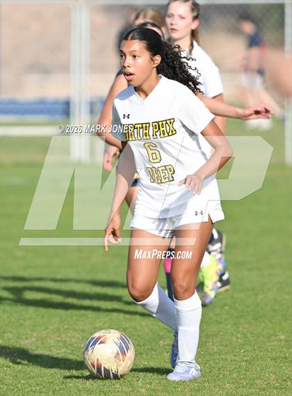 Thumbnail 2 in North Phoenix Preparatory Academy @ Phoenix Country Day (AIA 2A Round 1 Playoff) photogallery.