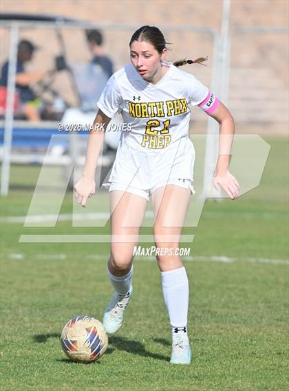 Thumbnail 3 in North Phoenix Preparatory Academy @ Phoenix Country Day (AIA 2A Round 1 Playoff) photogallery.