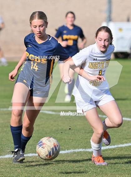 Thumbnail 2 in North Phoenix Preparatory Academy @ Phoenix Country Day (AIA 2A Round 1 Playoff) photogallery.