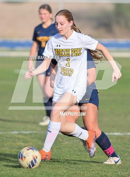 Thumbnail 3 in North Phoenix Preparatory Academy @ Phoenix Country Day (AIA 2A Round 1 Playoff) photogallery.