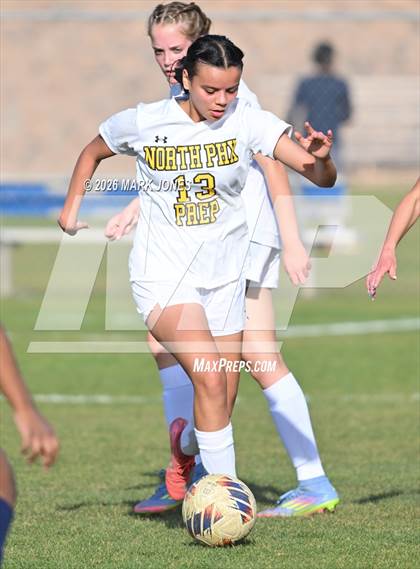 Thumbnail 3 in North Phoenix Preparatory Academy @ Phoenix Country Day (AIA 2A Round 1 Playoff) photogallery.