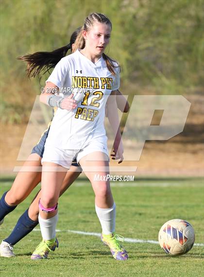 Thumbnail 2 in North Phoenix Preparatory Academy @ Phoenix Country Day (AIA 2A Round 1 Playoff) photogallery.