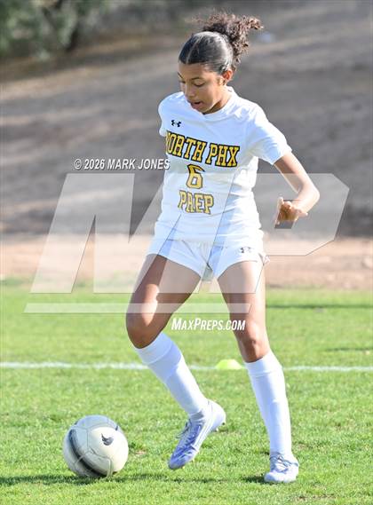 Thumbnail 2 in North Phoenix Preparatory Academy @ Phoenix Country Day (AIA 2A Round 1 Playoff) photogallery.
