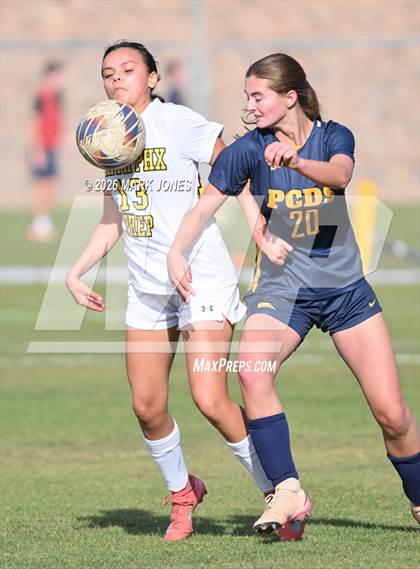 Thumbnail 2 in North Phoenix Preparatory Academy @ Phoenix Country Day (AIA 2A Round 1 Playoff) photogallery.