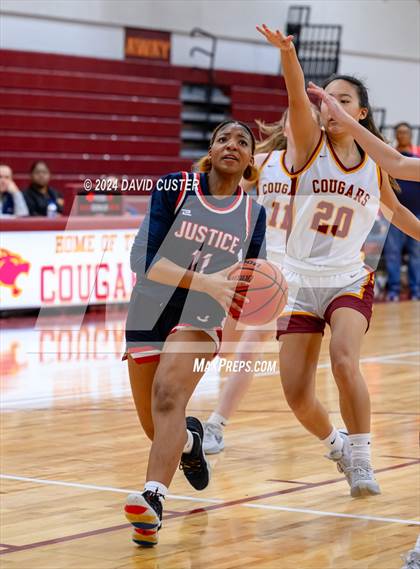 Thumbnail 3 in Justice @ Oakton (Cougar Holiday Classic) photogallery.