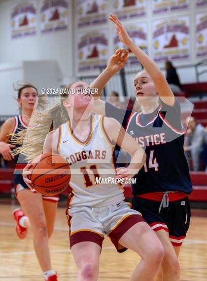 Thumbnail 1 in Justice @ Oakton (Cougar Holiday Classic) photogallery.