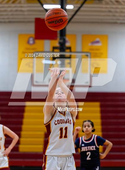 Thumbnail 2 in Justice @ Oakton (Cougar Holiday Classic) photogallery.