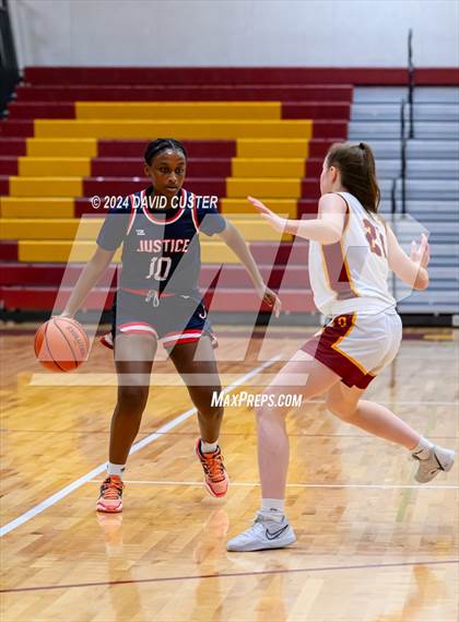 Thumbnail 2 in Justice @ Oakton (Cougar Holiday Classic) photogallery.