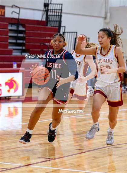 Thumbnail 2 in Justice @ Oakton (Cougar Holiday Classic) photogallery.