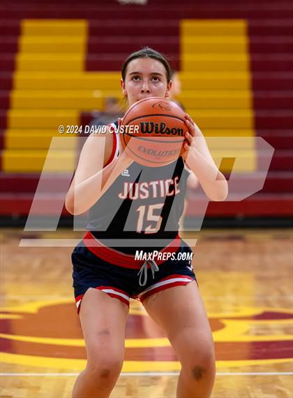 Thumbnail 1 in Justice @ Oakton (Cougar Holiday Classic) photogallery.