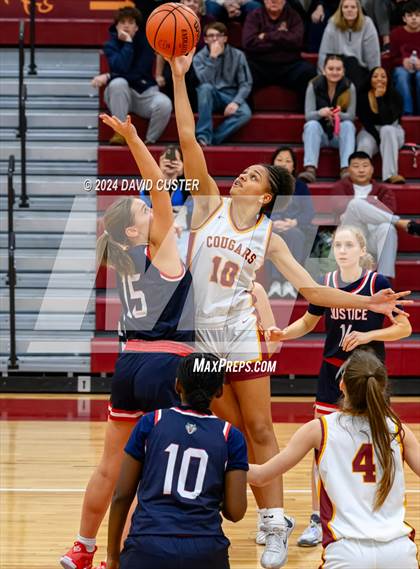 Thumbnail 2 in Justice @ Oakton (Cougar Holiday Classic) photogallery.