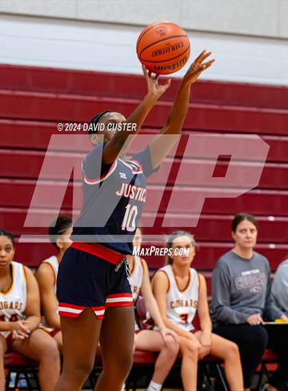 Thumbnail 3 in Justice @ Oakton (Cougar Holiday Classic) photogallery.