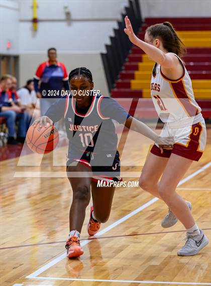 Thumbnail 3 in Justice @ Oakton (Cougar Holiday Classic) photogallery.
