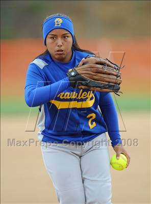 Thumbnail 2 in Brawley vs. Santana (CIF SDS D3 Final) photogallery.