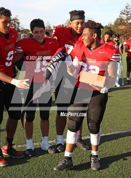Thumbnail 3 in Justin-Siena @ Salesian College Preparatory (CIF NCS D6 Final) photogallery.