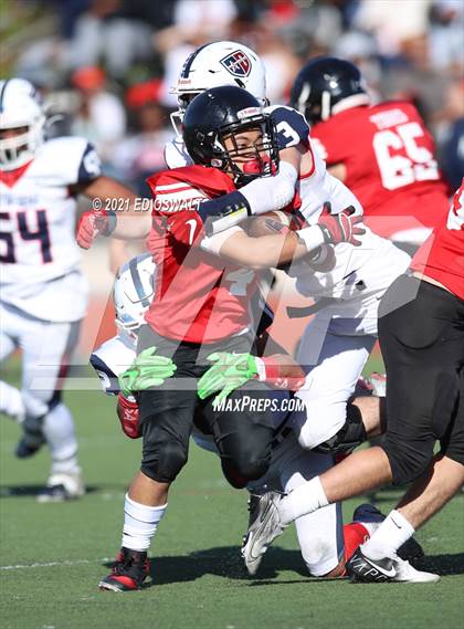 Thumbnail 1 in Justin-Siena @ Salesian College Preparatory (CIF NCS D6 Final) photogallery.