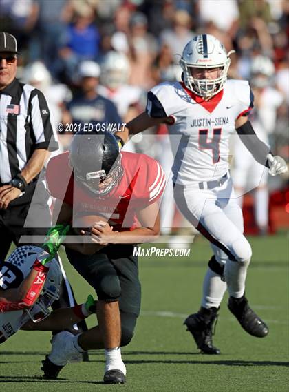 Thumbnail 2 in Justin-Siena @ Salesian College Preparatory (CIF NCS D6 Final) photogallery.