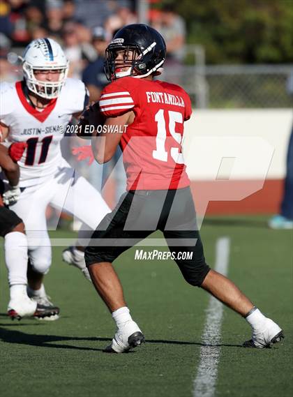 Thumbnail 3 in Justin-Siena @ Salesian College Preparatory (CIF NCS D6 Final) photogallery.