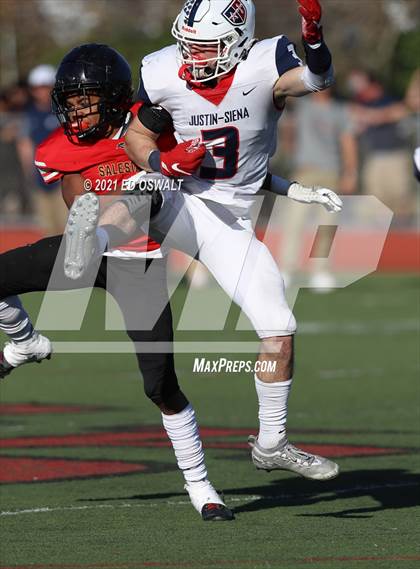Thumbnail 1 in Justin-Siena @ Salesian College Preparatory (CIF NCS D6 Final) photogallery.