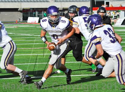 Thumbnail 2 in Queen Creek vs. Saguaro (AIA D3 Final) photogallery.