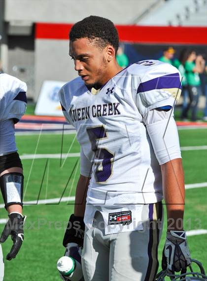 Thumbnail 3 in Queen Creek vs. Saguaro (AIA D3 Final) photogallery.